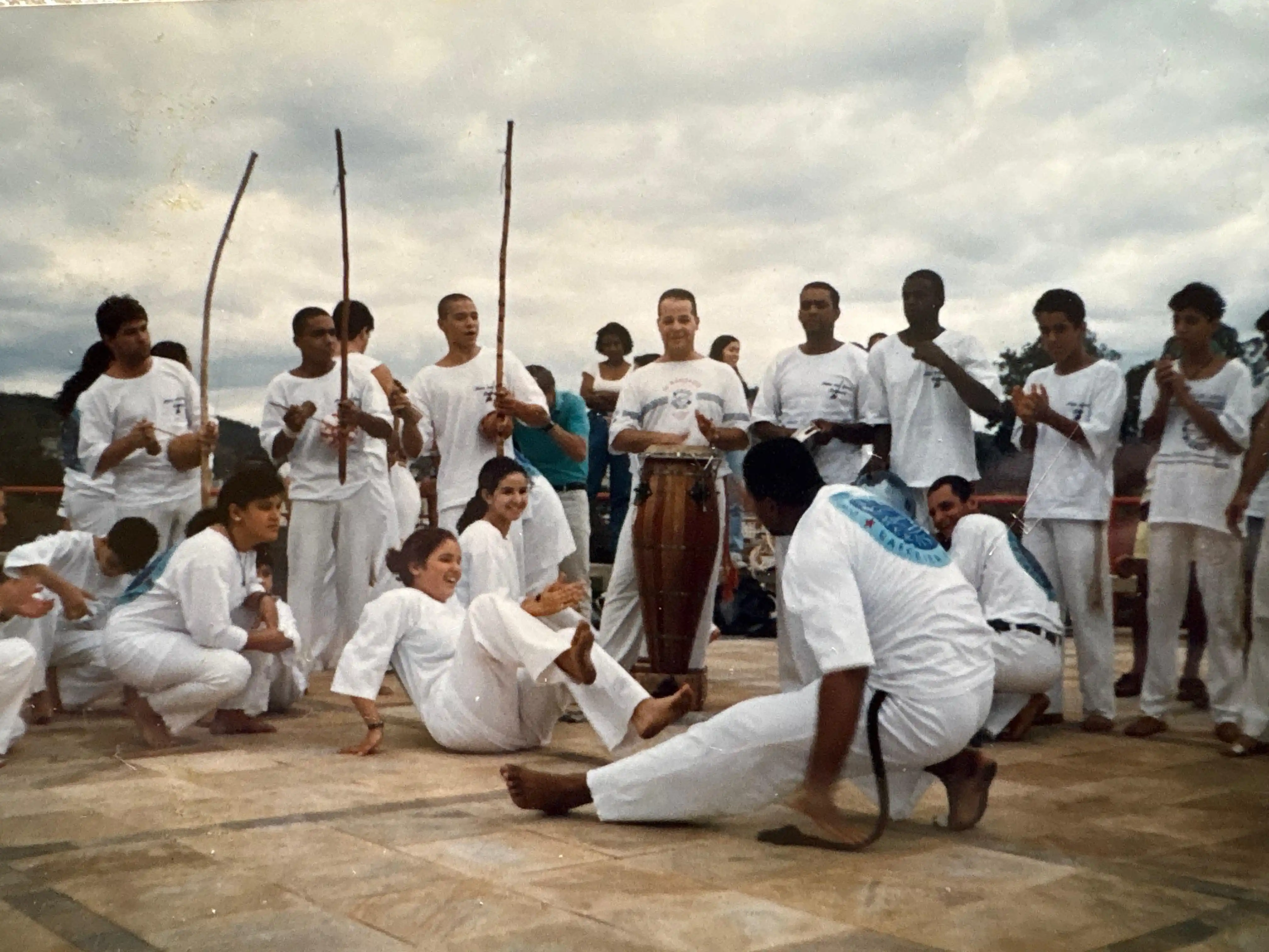 Roda de capoeira em Ponte Nova